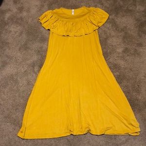 Mustard Dress
